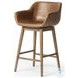 Hannah Sonoma Chestnut Swivel Counter Height Stool