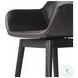 Hannah Sonoma Black Swivel Bar Stool