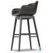 Hannah Sonoma Black Swivel Bar Stool