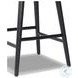 Hannah Sonoma Black Swivel Counter Height Stool