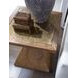 Barnaby Bronze and Champagne Bronze Square End Table