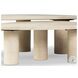 Zion Cream Marble Coffee Table Set from Four Hands | Coleman Furniture