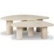 Zion Cream Marble Coffee Table Set from Four Hands | Coleman Furniture