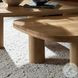 Zion Natural Oak Free Form Nesting Coffee Table Set