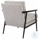 Elion Ivory And Beiges Accent Chair