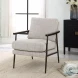 Elion Ivory And Beiges Accent Chair