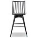 Lewis Black Oak Swivel Bar Stool