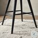 Lewis Black Oak Swivel Counter Height Stool