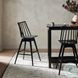 Lewis Black Oak Swivel Counter Height Stool