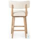 Cardell Essence Natural Swivel Counter Height Stool