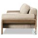 Joette Ellor Beige 104" Upholstered Outdoor Sofa