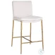 Ascend White Counter Height Stool
