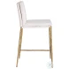 Ascend White Counter Height Stool