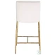 Ascend White Counter Height Stool