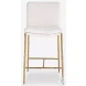 Ascend White Counter Height Stool
