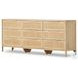 Sydney Natural Mango 9 Drawer Dresser