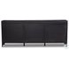 Sydney Black Cane 9 Drawer Dresser