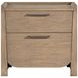 Riley Light Brown 2 Drawer Nightstand