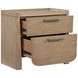 Riley Light Brown 2 Drawer Nightstand