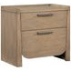 Riley Light Brown 2 Drawer Nightstand