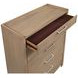 Riley Light Brown 5 Drawer Chest