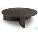 Toli Smoked Black Veneer Round Coffee Table