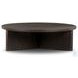 Toli Smoked Black Veneer Round Coffee Table