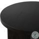 Toli Smoked Black Veneer Round End Table
