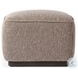 Sinclair Barrow Taupe Performance Fabric Square Ottoman