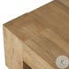 Abaso Rustic Wormwood Oak Rectangular Coffee Table