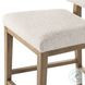 Carlo Somerton Ash Performance Fabric Counter Height Stool