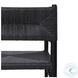 Lomas Black Teak Outdoor Chair