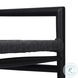 Lomas Black Teak Outdoor Chair