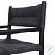 Lomas Black Teak Outdoor Chair