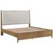 Sonoma Brown Eastern King Upholstered Platform Bed