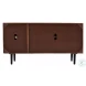 Trent Chestnut 60" Woven Front Accent Cabinet