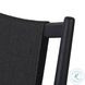 Haddon Black Rush Performance Fabric Dining Chair