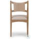 Haddon Light Natural Rush Performance Fabric Dining Chair