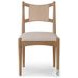 Haddon Light Natural Rush Performance Fabric Dining Chair