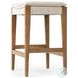Aya Savile Flax Performance Fabric Counter Height Stool
