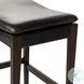 Aya Sonoma Black Counter Height Stool