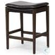 Aya Sonoma Black Counter Height Stool