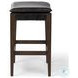 Aya Sonoma Black Counter Height Stool