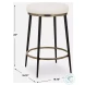 Ensemble Cream Counter Height Stool