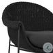 Suerte Faux Black Hyacinth Outdoor Chair