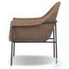 Suerte Faux Dark Hyacinth Outdoor Chair