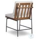 Crete Natural Teak Outdoor Dining Chair Set of 2