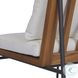 Crete Natural Teak Outdoor Dining Chair Set of 2
