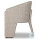 Fae Vintage White Outdoor Dining Chair