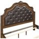 Lorenzi Brown Queen Upholstered Bed